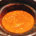 カセント - 甲殻類の入ったメロッソ（おじや）