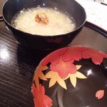 東條 - ずわいがにのすりおろし椀　冬瓜・焼きウニ・柚子