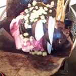 東條 - 朴葉味噌（松茸・牛ロース・玉葱・茄子・生姜）