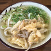 こだまうどん - うどん 三五〇円＋ごぼ天 五〇円＝四〇〇円