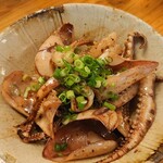 旬鮮料理創 - いかバターヤキ（醤油漬け）