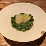 酒井商会 - モロヘイヤと冬瓜のおひたし