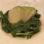 酒井商会 - モロヘイヤと冬瓜のおひたし