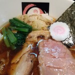 おおぜき中華そば店 - 中華そばアップ