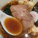 おおぜき中華そば店 - スープの感じ