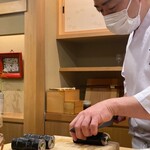 日本橋蛎殻町 すぎた - 〆鯖②