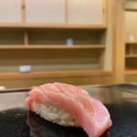 日本橋蛎殻町 すぎた - 本マグロの大トロ