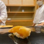 日本橋蛎殻町 すぎた - 子持ちヤリイカ