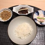 新ばし 星野 - お食事