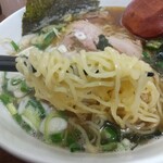 Tsubaki Ramen - 麺のアップ