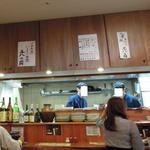 Shokushu Kokoro - カウンター、及び厨房