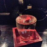 ICHIZUSHI - 地酒　久波奈✕2（宮の雪の枡にはいっていますが）
