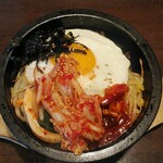 MYUNG DONG - 石焼きビビンバ＋白菜キムチ