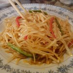 シルクロード・タリムウイグルレストラン - 大根サラダ