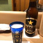 うを徳 - 瓶ビール小瓶