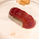 うを徳 - 境港本鮪中トロのにぎり