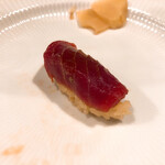 うを徳 - 境港本鮪赤身漬けにぎり