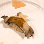 うを徳 - 萩鮑のにぎり