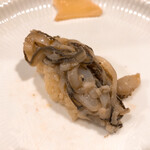 うを徳 - 萩鮑のひものにぎり