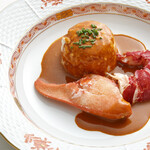 Cuisine Gastronomique Kichihei - ブルーオマール海老と帆立貝のムースアメリケーヌソース