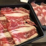 しゃぶ葉  - 牛肉＆牛カルビ