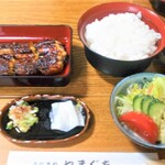 うなぎのやまぐち - ご飯が美味しく盛りもいい