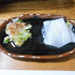うなぎのやまぐち - 漬物&大根の酢の物