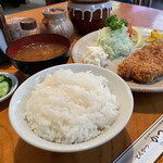 とんかつ かつせい - ロースかつ定食