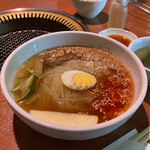 焼肉の三是 - 冷麺・カルビセット