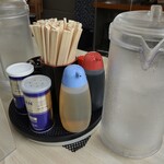 中華そば 太平楽 - 調味料