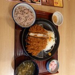 かつ敏 野田店 - 特上三元豚ロースかつ定食