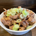 麺や一芯 - ■ミニチャーシュー丼¥200