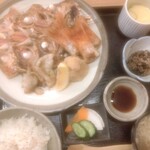 Marushin - のどぐろカブト焼き定食(2480円)