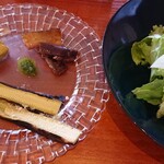 チャコール クッキング ツクバ マイス - ランチの前菜とサラダ