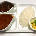 Curry House MUMBAI - ダブルカレープレート