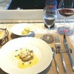 La Brianza - ワインに合わせたアレンジを無茶振りお願いし、急きょ希望に合わせてお料理アレンジ叶えて下さり大感謝☆ いつもに増して満足度マシマシでした♡ ブリアンツァでいただきたくて家でバルバレスコ我慢してたんです～