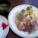 美羅 - ロース姜焼き定食　\945