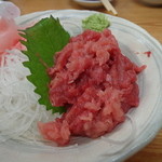 丸大ホール - まぐろ中落ち　\450