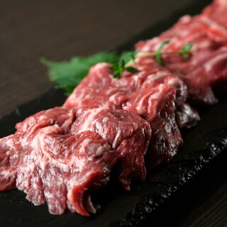 Ultra rare Japanese black beef skirt steak