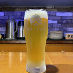 Yuuyake Biruen - ・ユキノチカラ 白ビール グラス 690円/税込
                        (ヘリオス酒造／沖縄県)