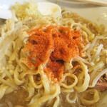 ラーメン二郎 - 一味投下～♪