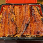うなぎの豊川 - 特上うな重大盛り③