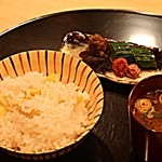 日本料理　百屋 - 御飯と汁物・香の物