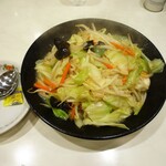 餃子の王将 - 小皿･ｽﾌﾟｰﾝ･ｶﾗｼ付