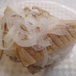 かっぱ寿司 - よだれ鶏塩レモン仕立て二貫100円