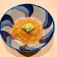 冨所 - 烏賊の肝と雲丹