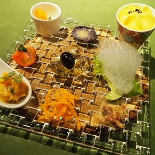 炭火焼きステーキ灰屋 - 料理写真:お野菜のオードブル！