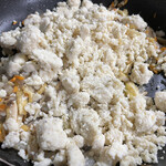 豆富山房 あさの - 残り267gのおから入れまーす