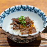 肉割烹 上 - 時雨煮 ちりめん山椒