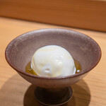 肉割烹 上 - 塩アイス